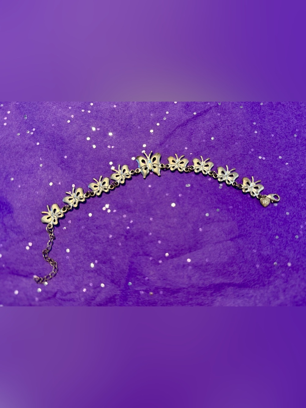 Butterfly Link Bracelet - Sterling Silver